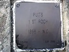 Puits 1 Saint Roch, 1858 - NC