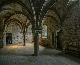 Promenoir et son prolongement vers l'ouest.