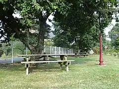 Espace de pique-nique.