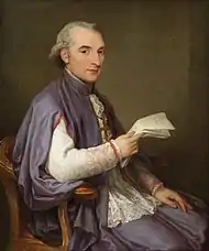Portrait de Giuseppe Spina par Angelica Kauffmann, 1798