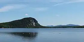 Vue du Pinacle depuis Baldwin Mill's.