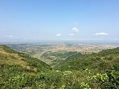 Vue depuis le sommet.