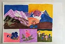 Montagnes par Fanny Dreyer