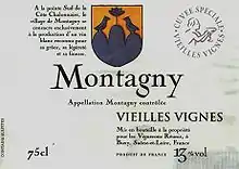 Étiquette de Montagny