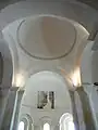 Coupole de la croisée du transept et abside.