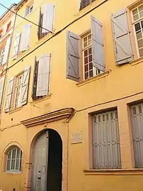 L'immeuble où vivait le pasteur Michel Bérauld, no&nbsp;9 rue Armand-Cambon