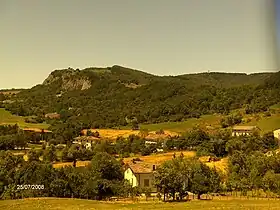 Vue depuis le sud-est.