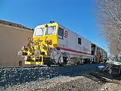 Matériel utilisé pour la réfection des voies