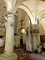 Bas-côté sud, vue par la 2e&nbsp;grande arcade.