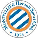 Logo bleu et orange du MHSC.