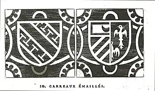 Carreau vernissé.