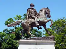 Monument Jeb Stuart (enlevé le 7 juillet 2020).