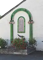 Le monument aux morts municipal.