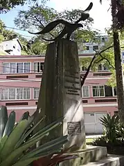 Monument aux pionniers de l'aviation à Petrópolis.