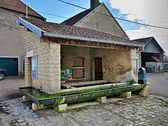 La fontaine de Morogne.