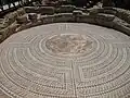 Mosaïque de Thésée et du Minotaure. Villa de Thésée. Paphos (Chypre).