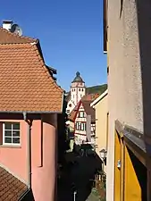 Une vue pittoresque sur la ville.