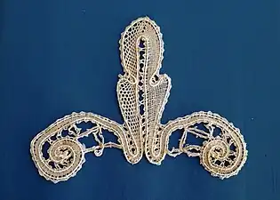 Motif de dentelle arabe.
