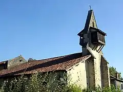 Clocher-mur de l'ancienne église Notre-Dame