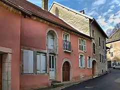 Maisons vigneronnes du XVIIIe&nbsp;siècle.