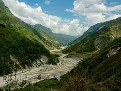 Vue de la vallée de Johar