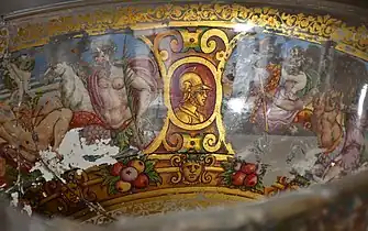 Cristal soufflé, émaillé et doré à froid. Venise, seconde moitié du XVIe&nbsp;siècle.