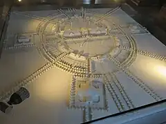 Projet partiellement réalisé de cité idéale de Chaux à Arc-et-Senans