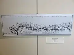 Canal entre les salines royales de Moutiers et Conflans, au XVIIIe&nbsp;siècle.