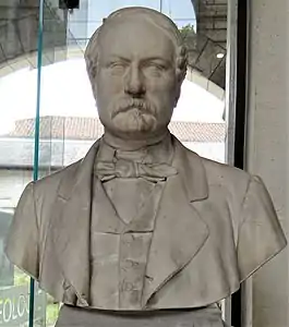 Buste de Félix de Verneilh, Périgueux, musée d'Art et d'Archéologie du Périgord.