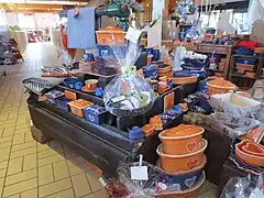 Boutique de produits traditionnels alsaciens.