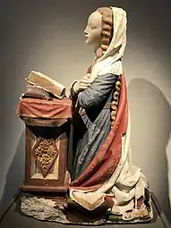 Vierge de l'Annonciation (XVIe&nbsp;siècle).