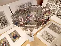 Ecran à main, XVIIIe&nbsp;siècle.