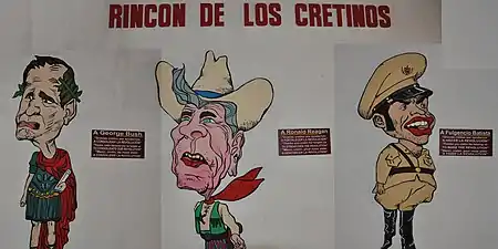 Le «&nbsp;coin des crétins&nbsp;».