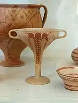 Poterie  mycénienne.