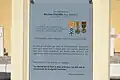 Sur une plaque en l'honneur de Maxime Fischer à la nécropole nationale d'Eygalayes (3e&nbsp;médaille à d.).