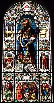 Chœur : Le grand prêtre Aaron (baie no&nbsp;4)