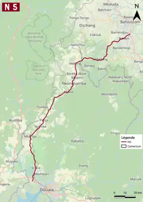 Image illustrative de l’article Route nationale 5 (Cameroun)