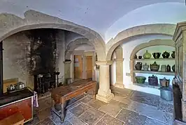 Cuisine de la ferme de Magny-Châtelard.