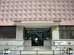 Façade du Muséum-aquarium de Nancy, au 34 de la rue.