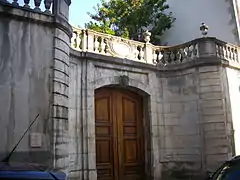 Façade de l'Hôtel Lunita-Visconti, au no&nbsp;6.