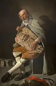 Georges de La Tour, Le Vielleur (1631-1636).