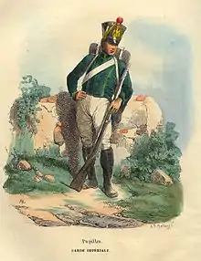 Pupilles de la garde après 1812.