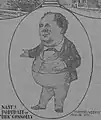 Nast's Portrait of "Dick" Connolly (Harper's Weekly, August 26, 1871)