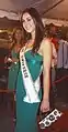 Photographie montrant Miss Univers Canada 2005, Natalie Glebova