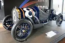 Cette même voiture National de 1912, au Honda Collection Hall.