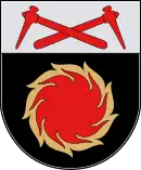 Blason de Naujoji Akmenė