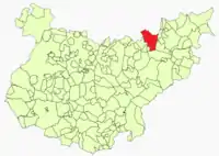 Localisation de Navalvillar de Pela