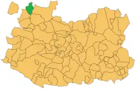 Localisation de Navas de Estena