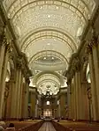 Nef de la cathédrale Marie-Reine-du-Monde de Montréal.