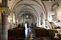 La nef depuis le chœur de l'église.